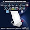 Luxrite 6 Inch Square Smart LED Recessed Light RGBW Wifi App and Voice 13W 1000LM No Hub Required LR22748-1PK - alternate 6